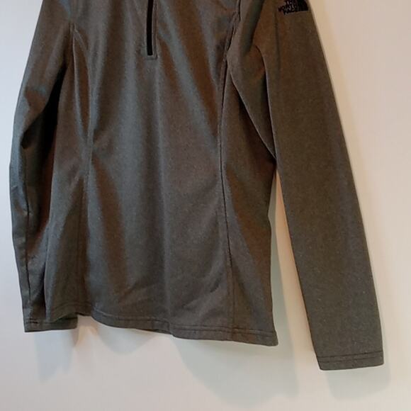 The North Face 1/4 Zip Fleece Jacket Home Care Patch Women's Sz Med EUC NICE! - Picture 5 of 12